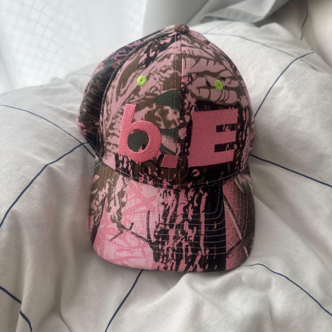 帽子 b.eautiful cap (pink camo)