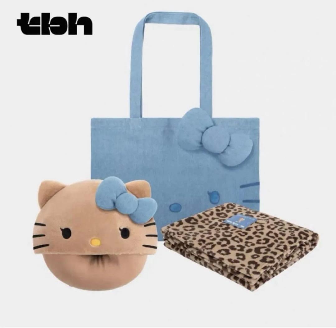 ハローキティ日焼 Hello Kitty tbh 海外限定 トラベルブランケット