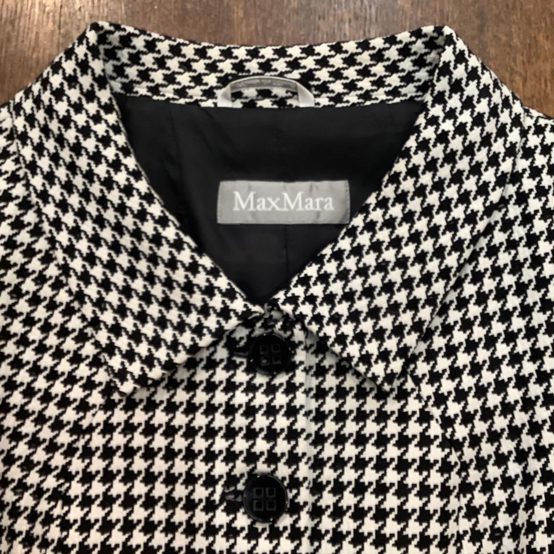⭐️美品⭐️ Max Mara 千鳥柄ジャケット　サイズ40