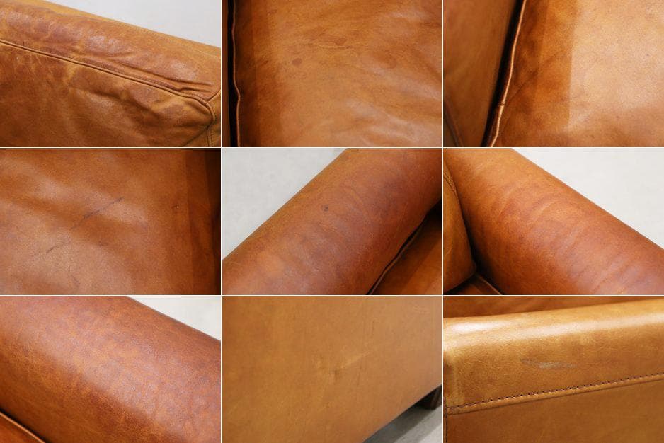 アクメ ファニチャー フレスノ ソファ 1P 1シーター 本革 レザー