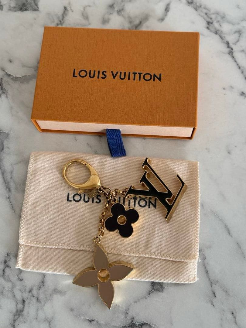 Louis Vuitton キーホルダー　チャーム ロゴ サックフルールドゥ