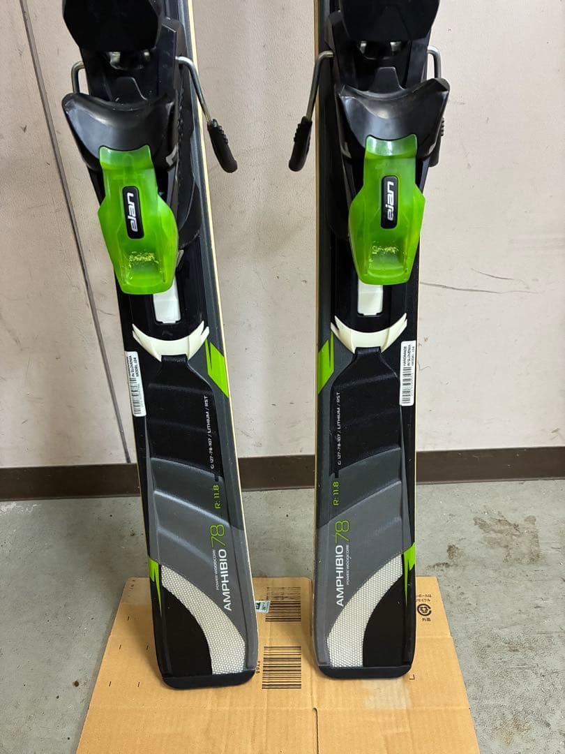 ELAN anphibio78 152cm スキー ビンディングセット