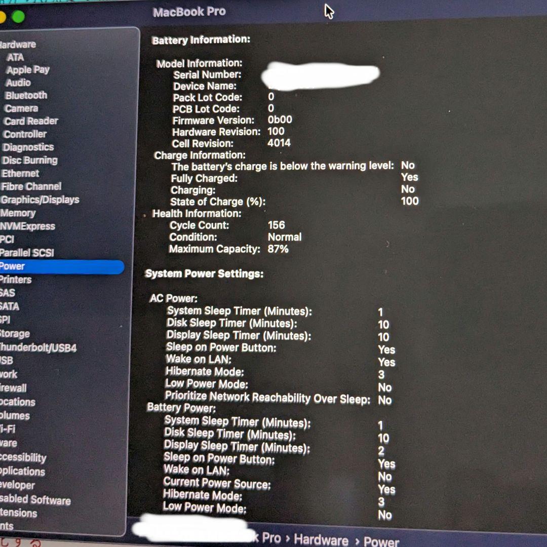 値下げ交渉可 MacBook Pro 2021 16㌅ M1/32GB/512G