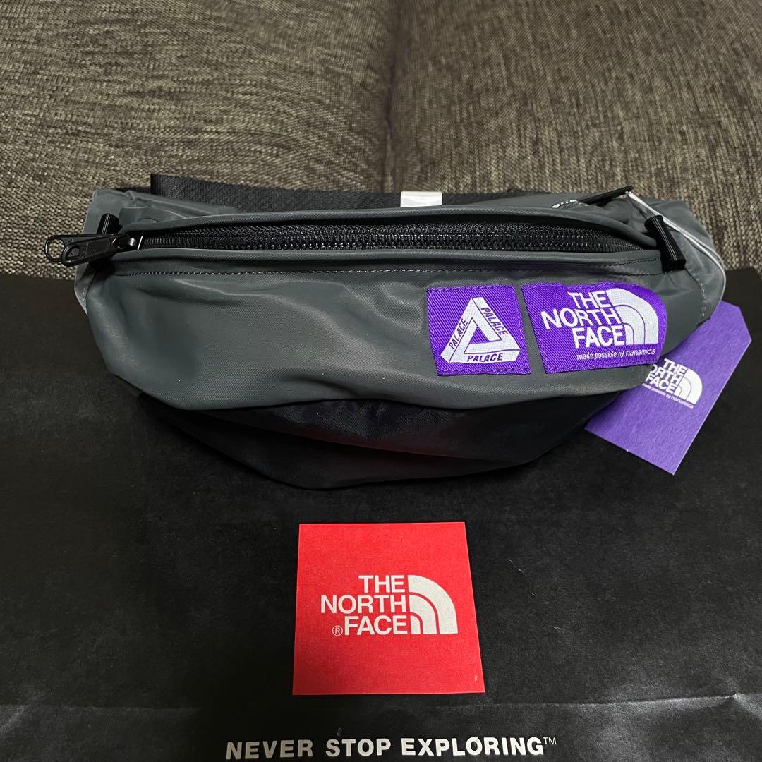 【PALACE × THE NORTH FACE】Waist Bag GRAY