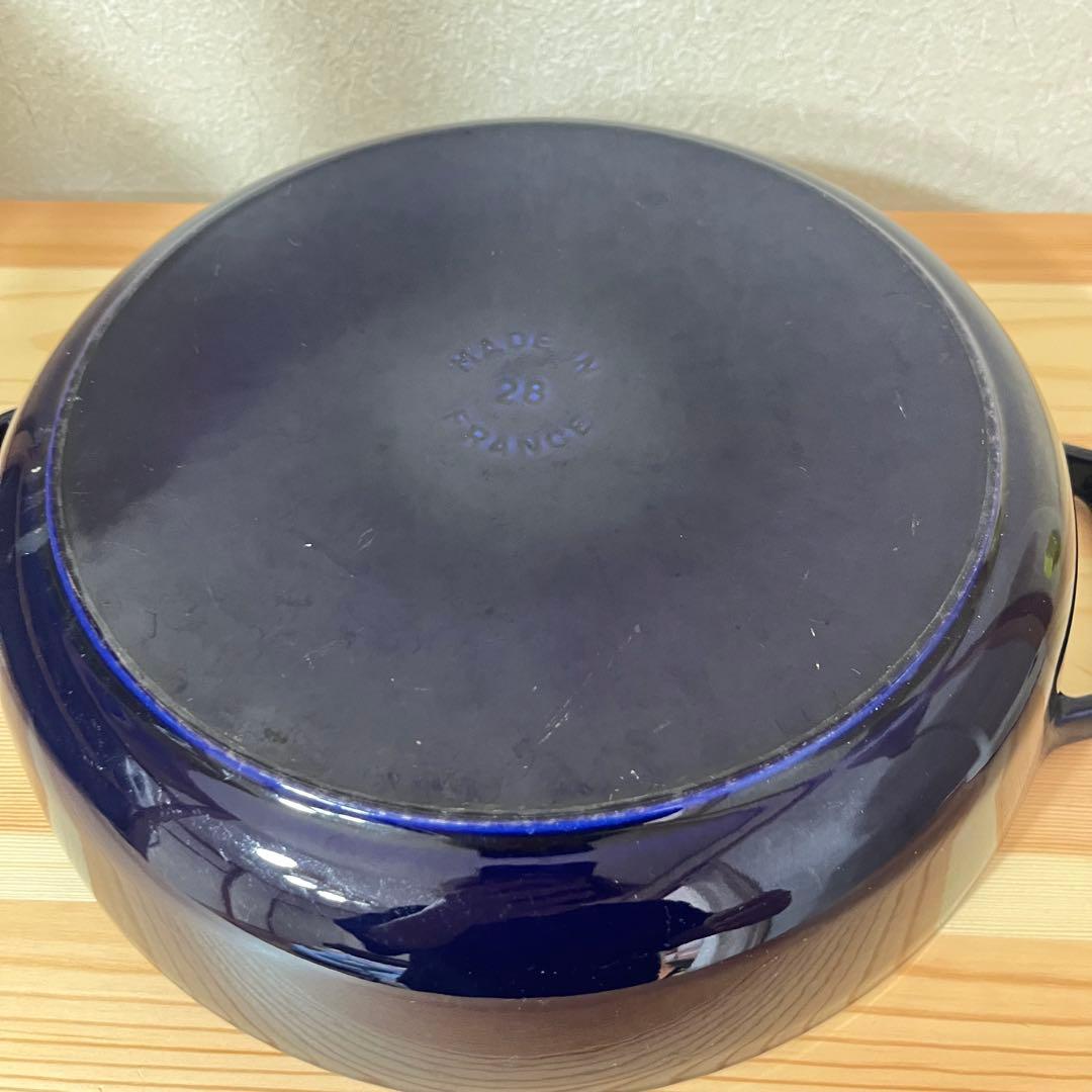 【週末限定値下げ‼️】STAUB ブレイザーソテーパン28cm グランブルー