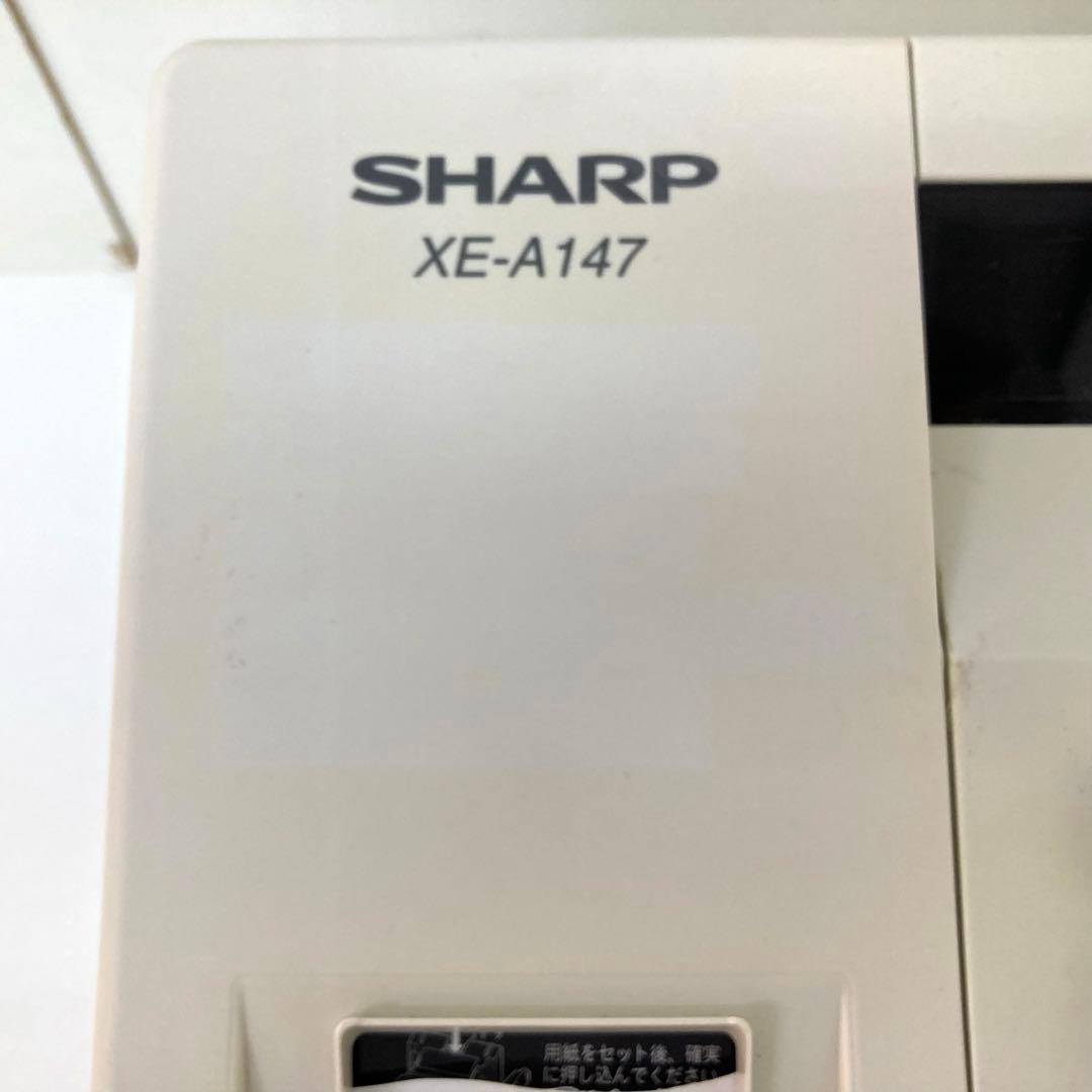 X405-11 SHARP シャープ 電子レジスター XE-A147-W