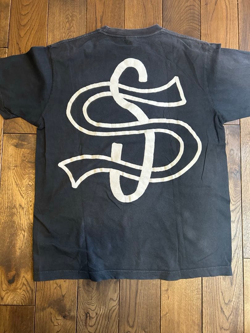 OLD STUSSY 背中Sロゴ Tシャツ 90s後半〜00s初頭　ジャック表記
