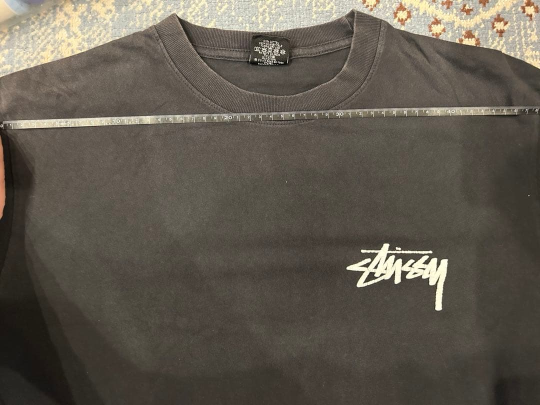 OLD STUSSY 背中Sロゴ Tシャツ 90s後半〜00s初頭　ジャック表記