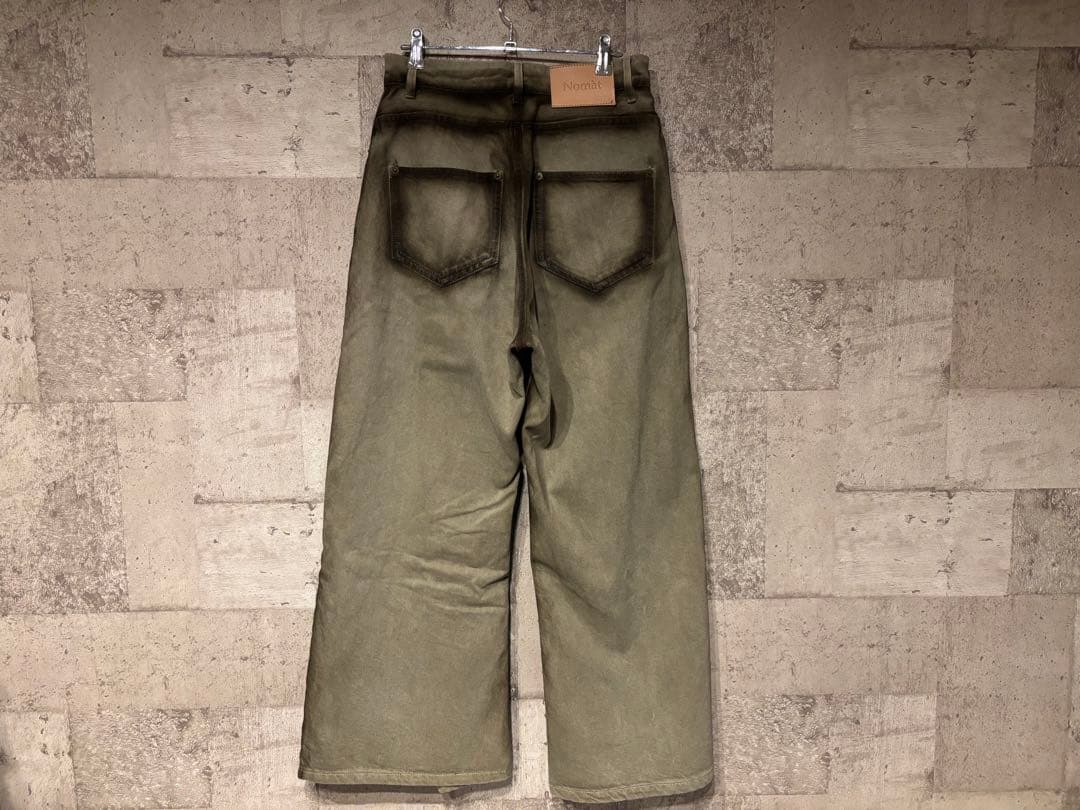 パンツ Nomat Tucked Denim Jeans