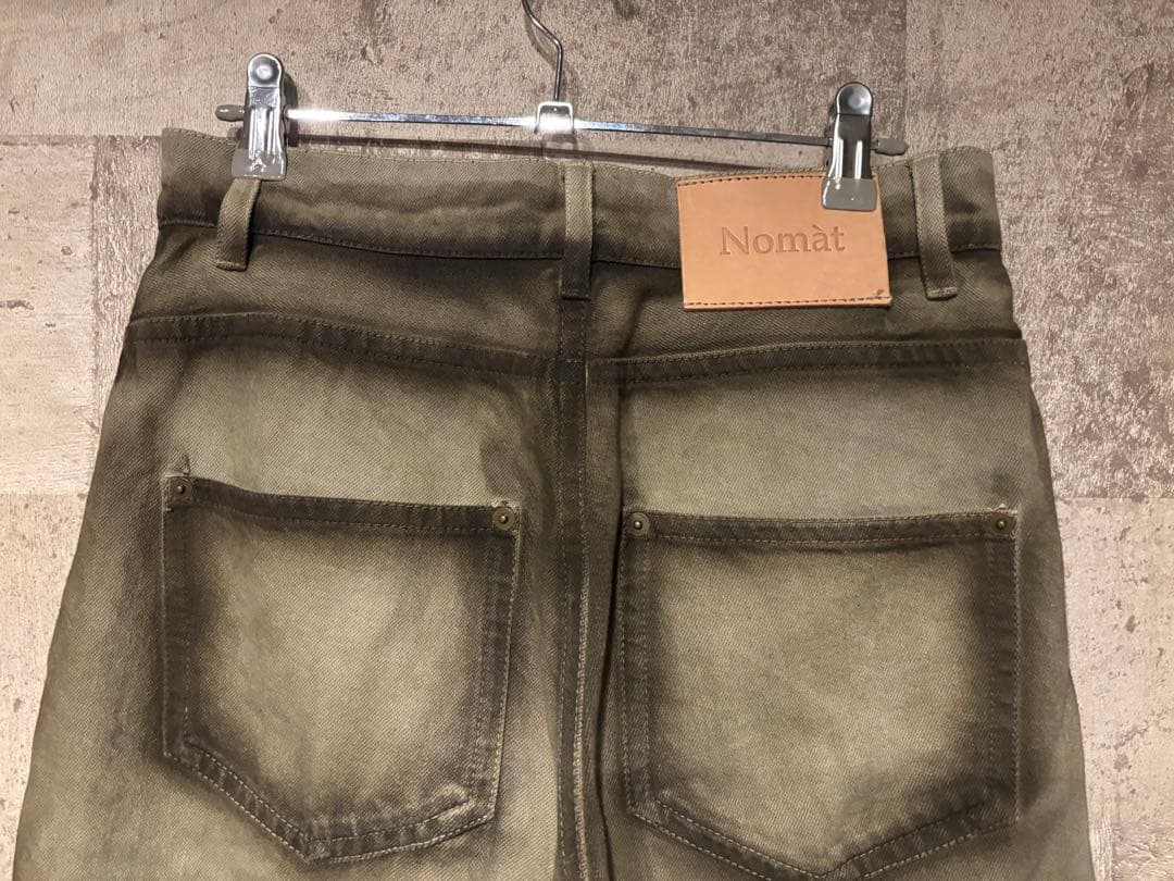 パンツ Nomat Tucked Denim Jeans
