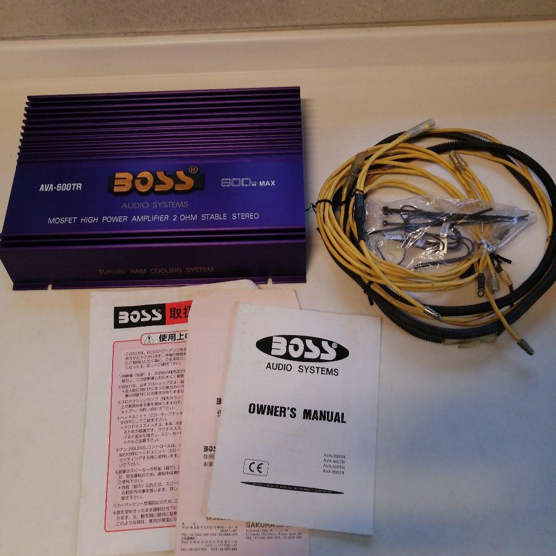 パイオニア TS-WX100+ハイパワーアンプBOSS 600W+直結電源配線付