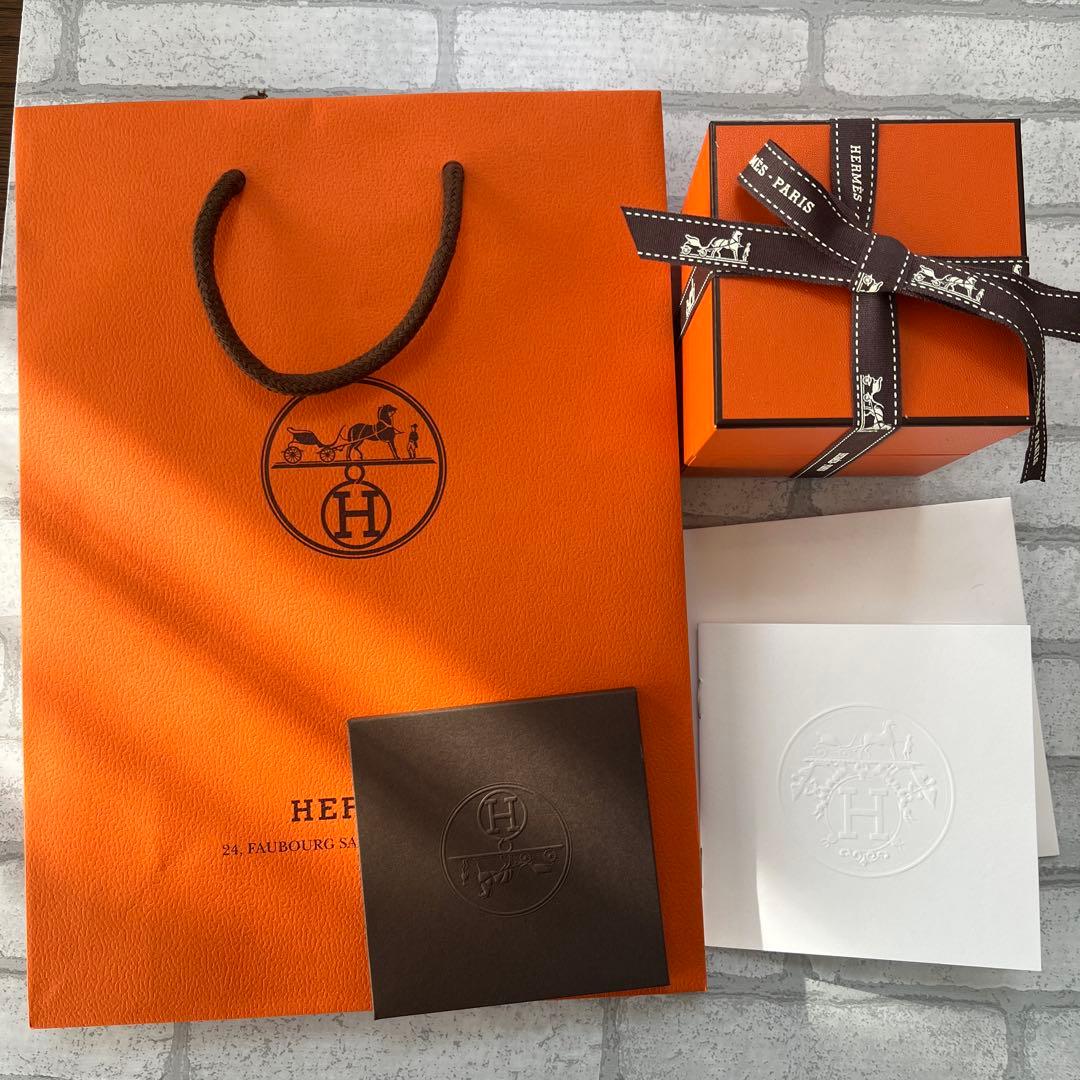 新品　HERMES エルメス シェーヌダンクルブレスレットGM13コマ