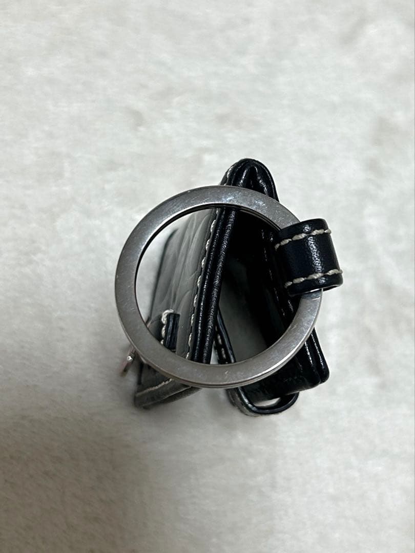 コーチ COACH キーホルダー 写真 キーリング フレーム チャーム