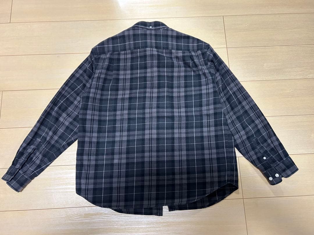 Supreme flannel shirt FW24 中古 M