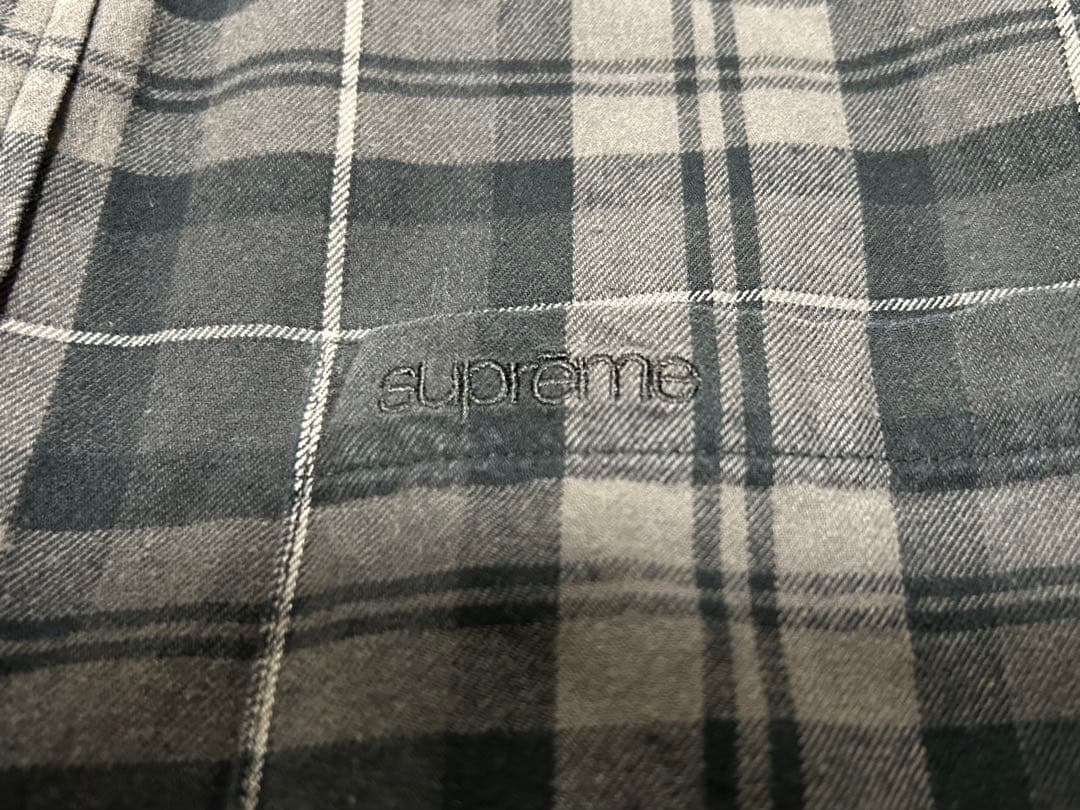 Supreme flannel shirt FW24 中古 M