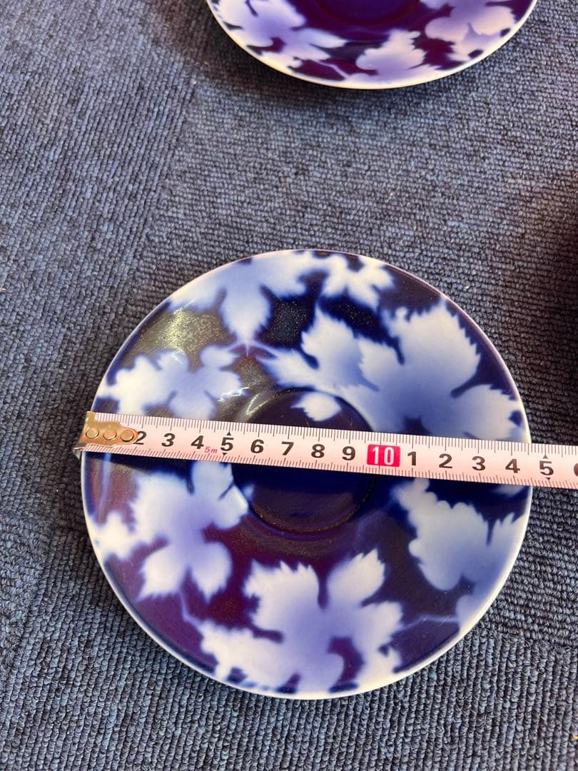 975 深川製磁　茶托　6客　未使用