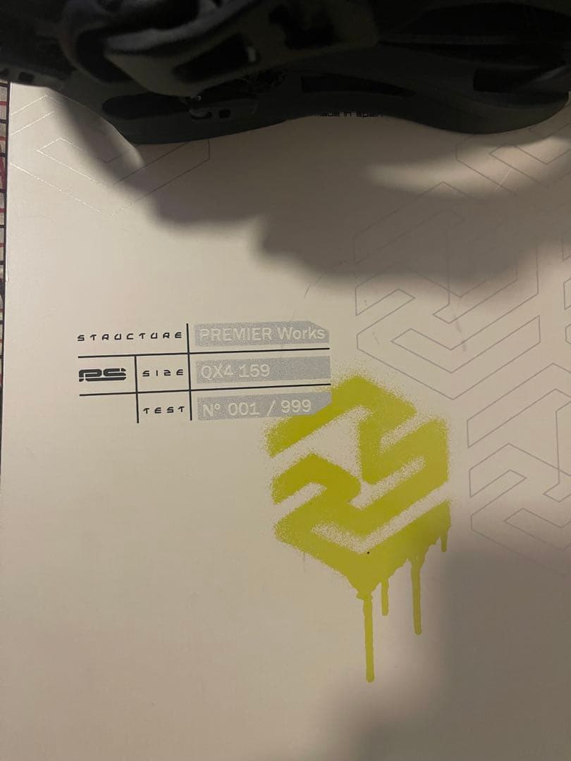 Burton Premier works QX4 159 限定版　ビンディング付