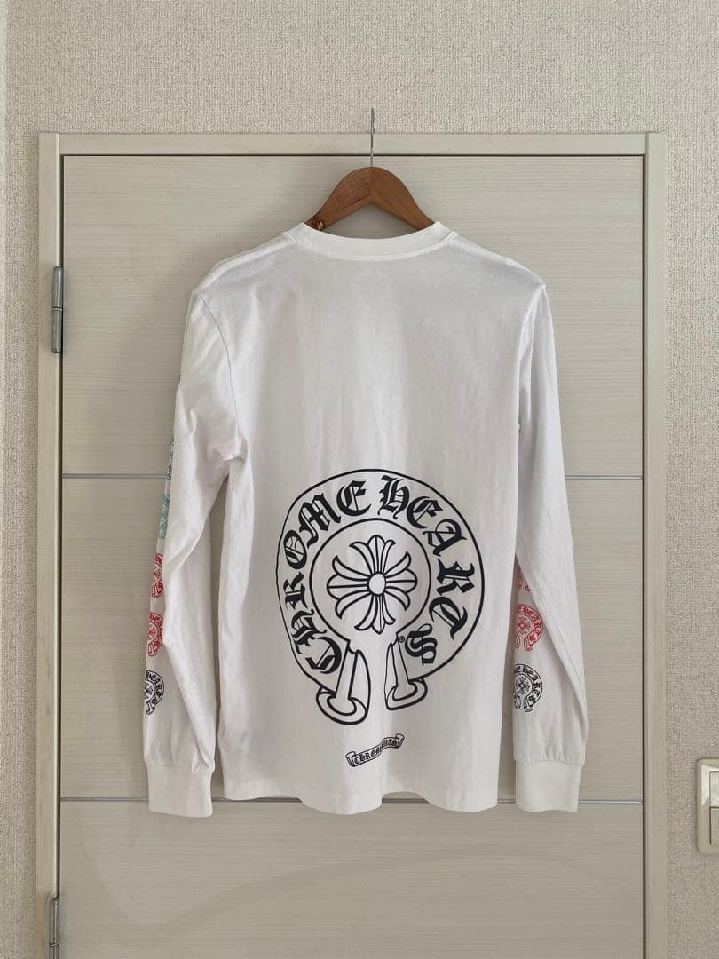 CHROME HEARTS クロムハーツ ロンT ホワイト　M