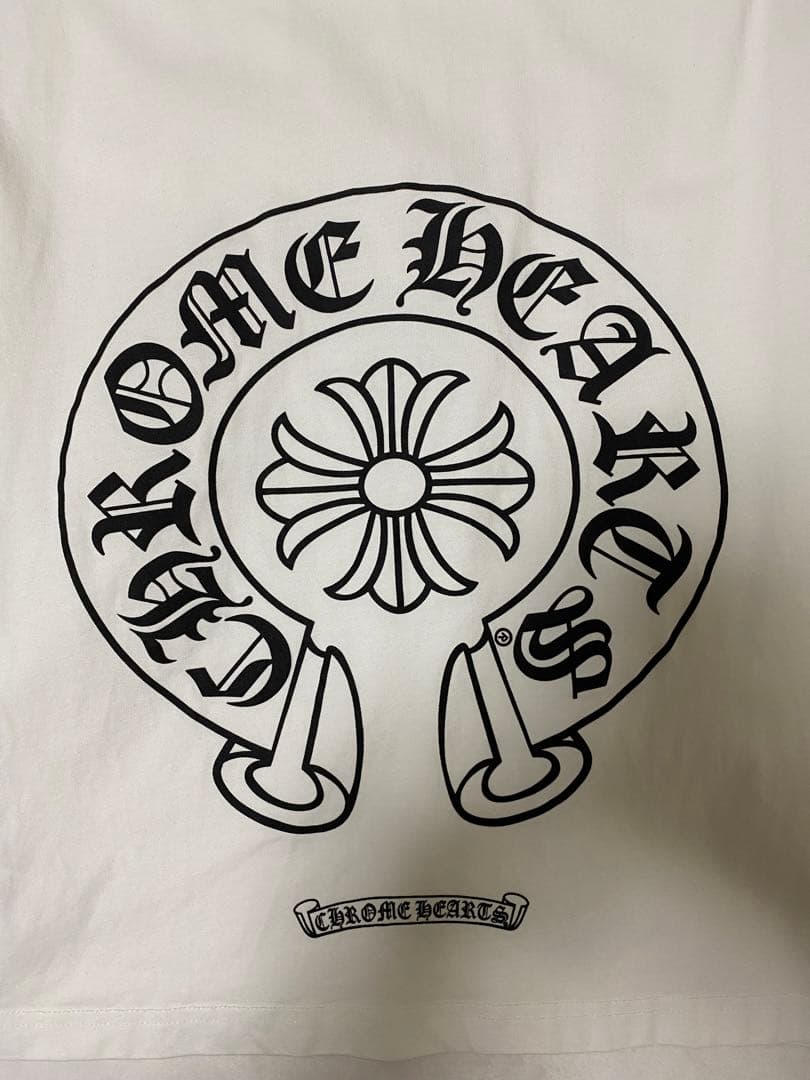 CHROME HEARTS クロムハーツ ロンT ホワイト　M