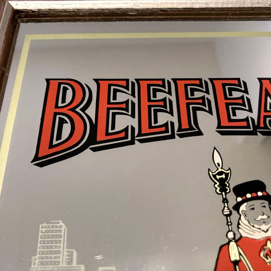 Beefeater ロンドン・ドライ・ジン パブミラーサイン　LONDON