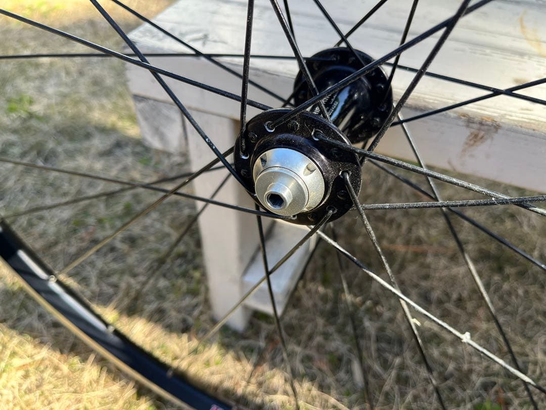 クリスキング　R45 ロードハブ　velocityリム