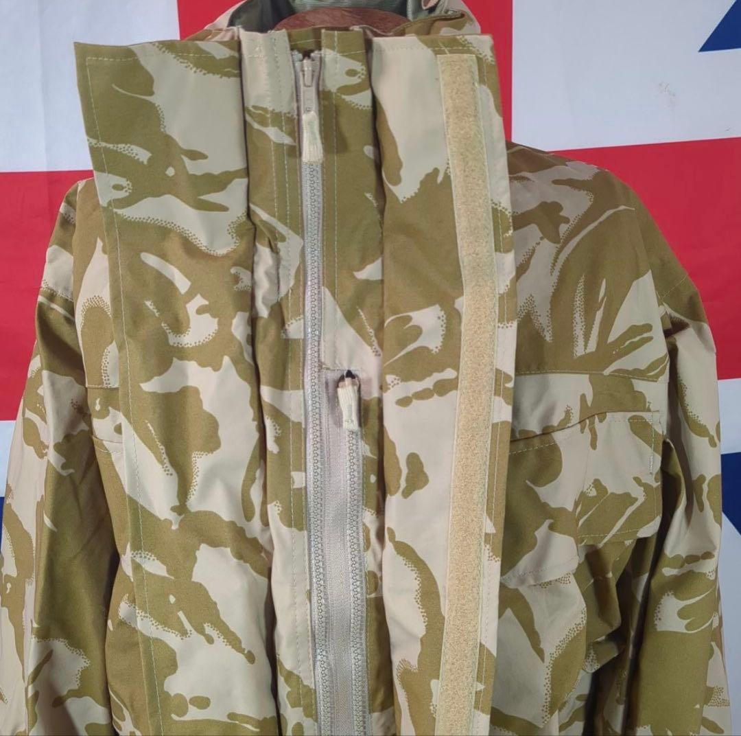 【実物新品】イギリス軍 DPM デザートカモ コンバットジャケット MVP