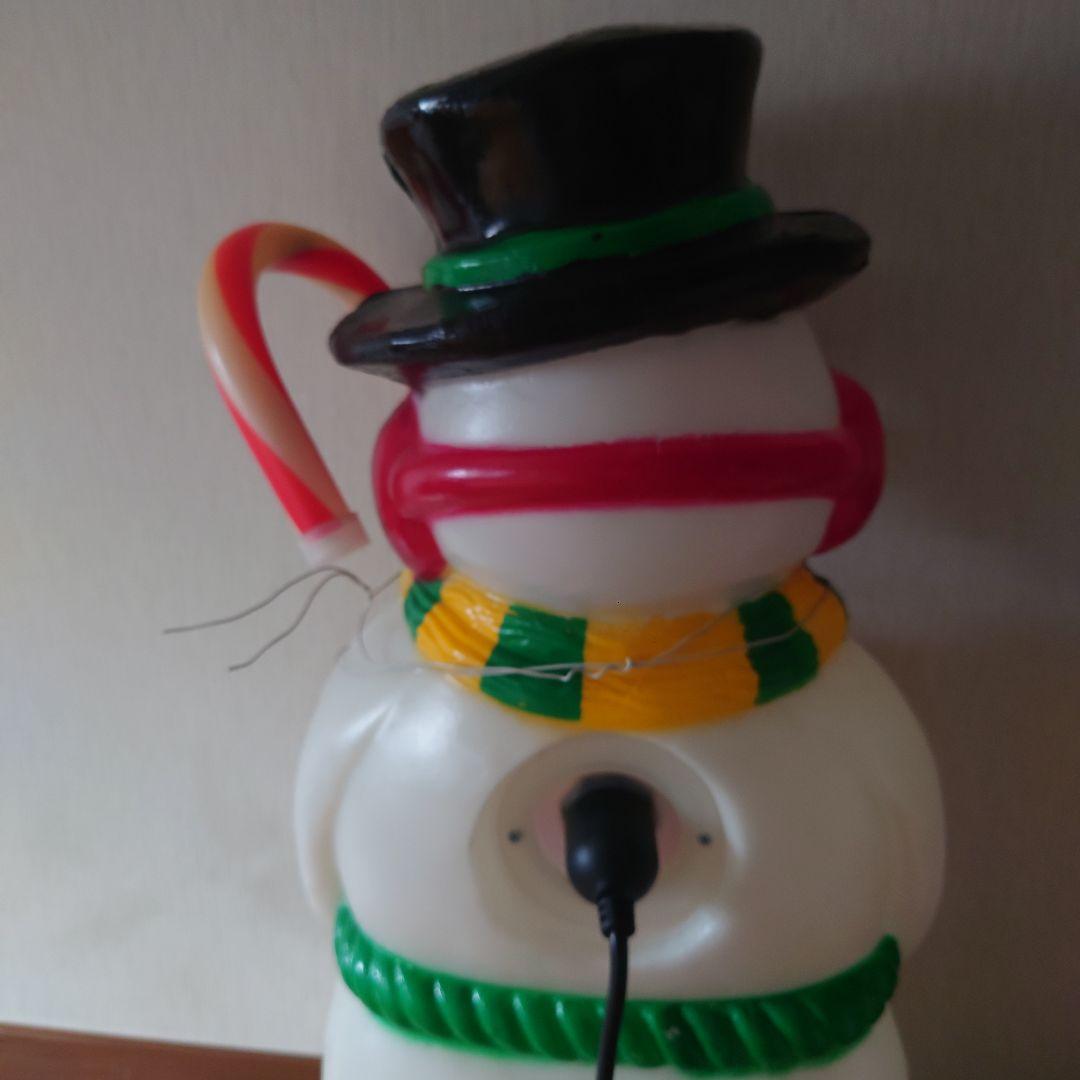 【特大】迫力ある！雪だるまのクリスマスイルミネーション ！