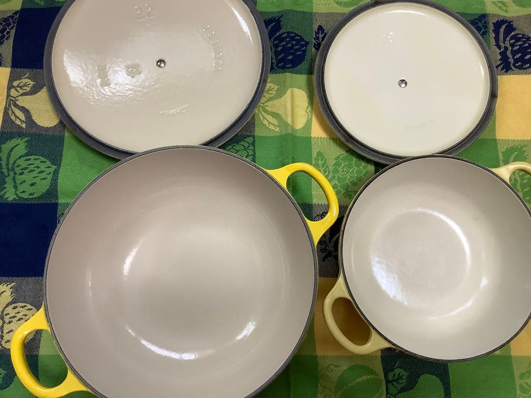 Le Creuset 両手鍋 マルミット　大小セット