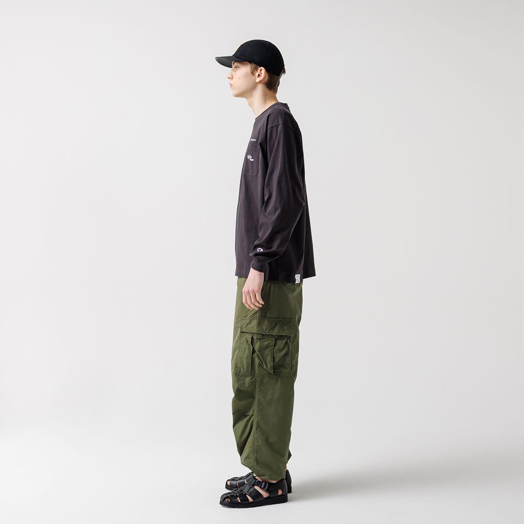 WTAPS ACADEMY LS / COTTON. CHAMPION 黒 XL
