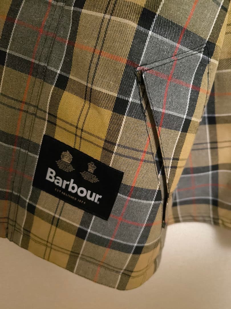 Barbour トランスポート　リバーシブルブルゾン ノンワックス　ネイビー40