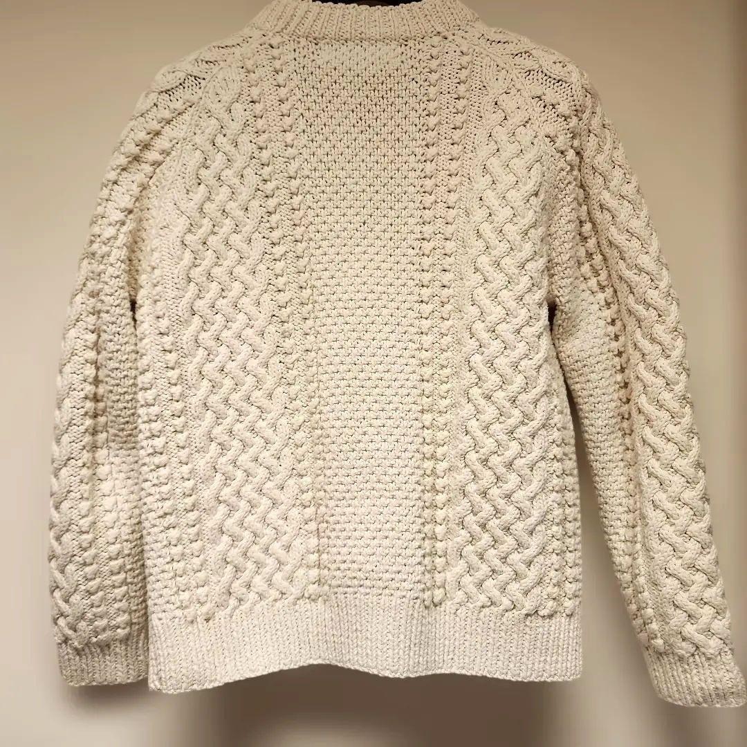 INVERALLAN アイボリー コットンニット 4A