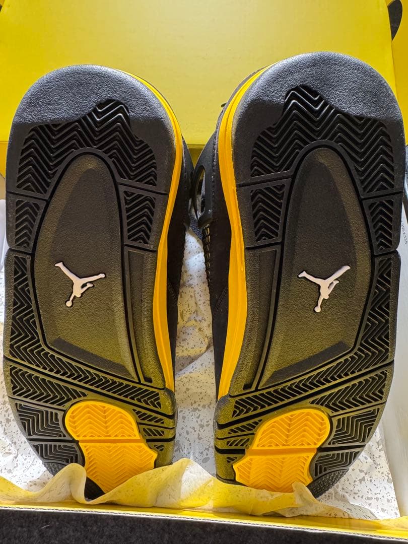 靴 Air Jordan 4 Retro Thunder