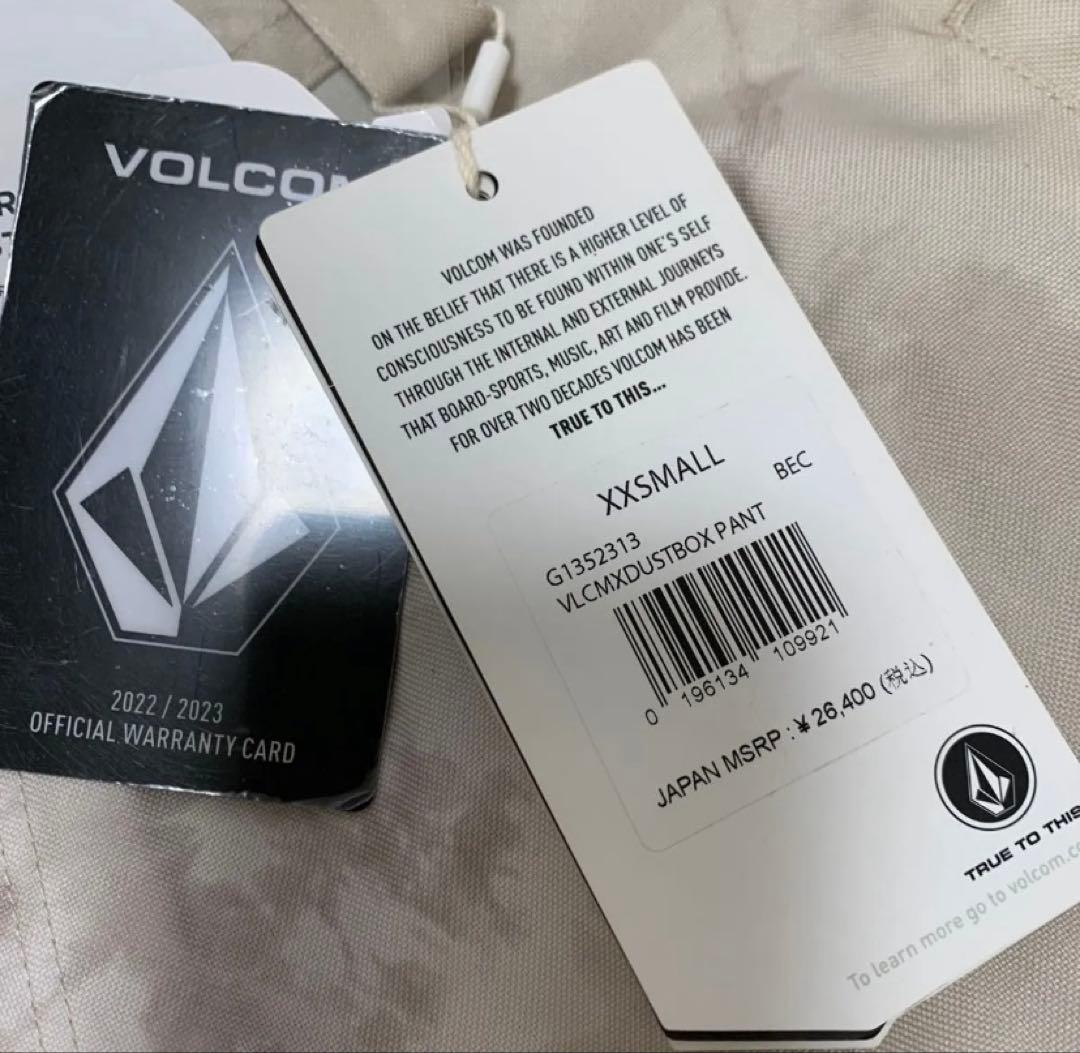 ボルコム　スノーボードウェア　ダストボックス　新品