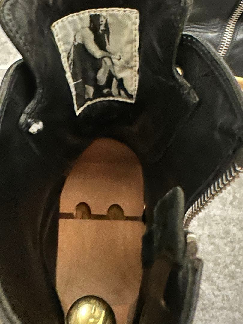 【ゆ】Rick owens Ramones ハイカットスニーカー　41