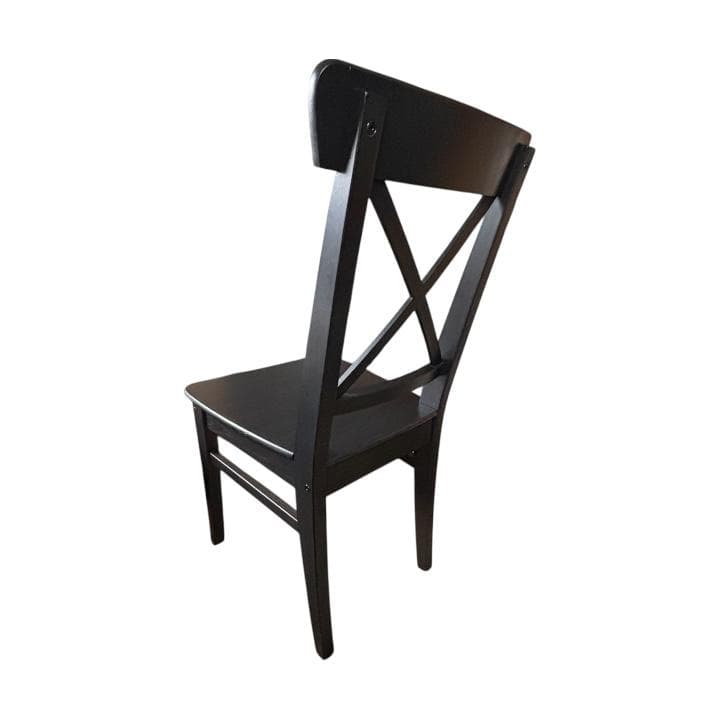 【美品】IKEA インゴルフ INGOLF チェア ブラウンブラック 北欧風