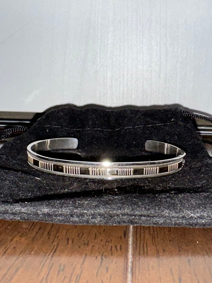 ブルースモーガン バングル Bruce Morgan K14×Sterling