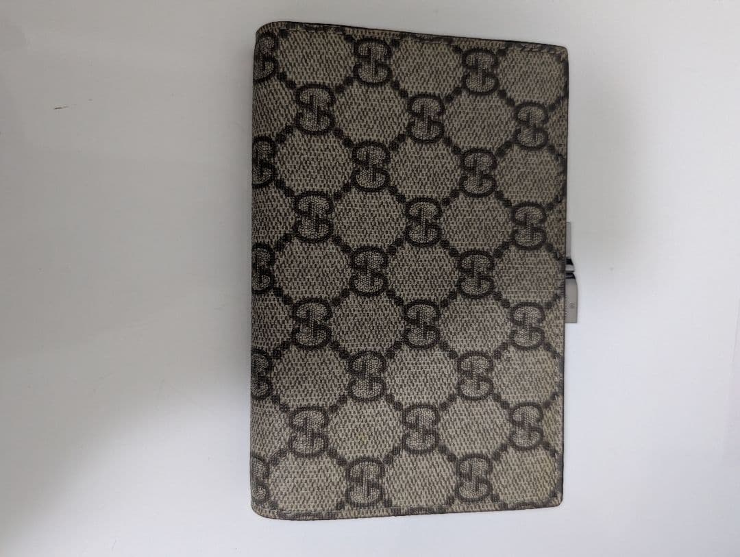 【未使用品】グッチ GUCCI GGパターン 二つ折り財布 水色