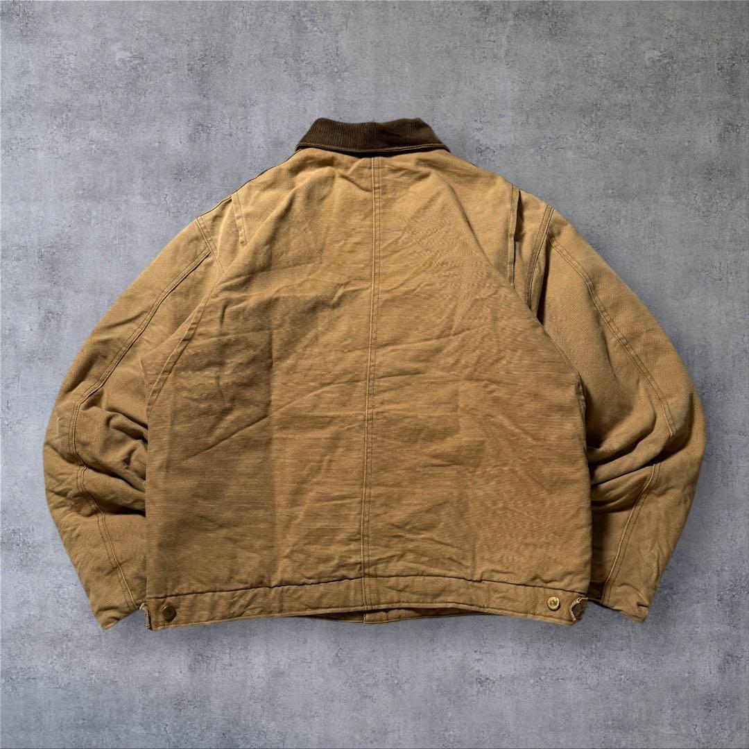 2304古着90年代USA製INDIANAダックジャケット短丈TALONジッパー