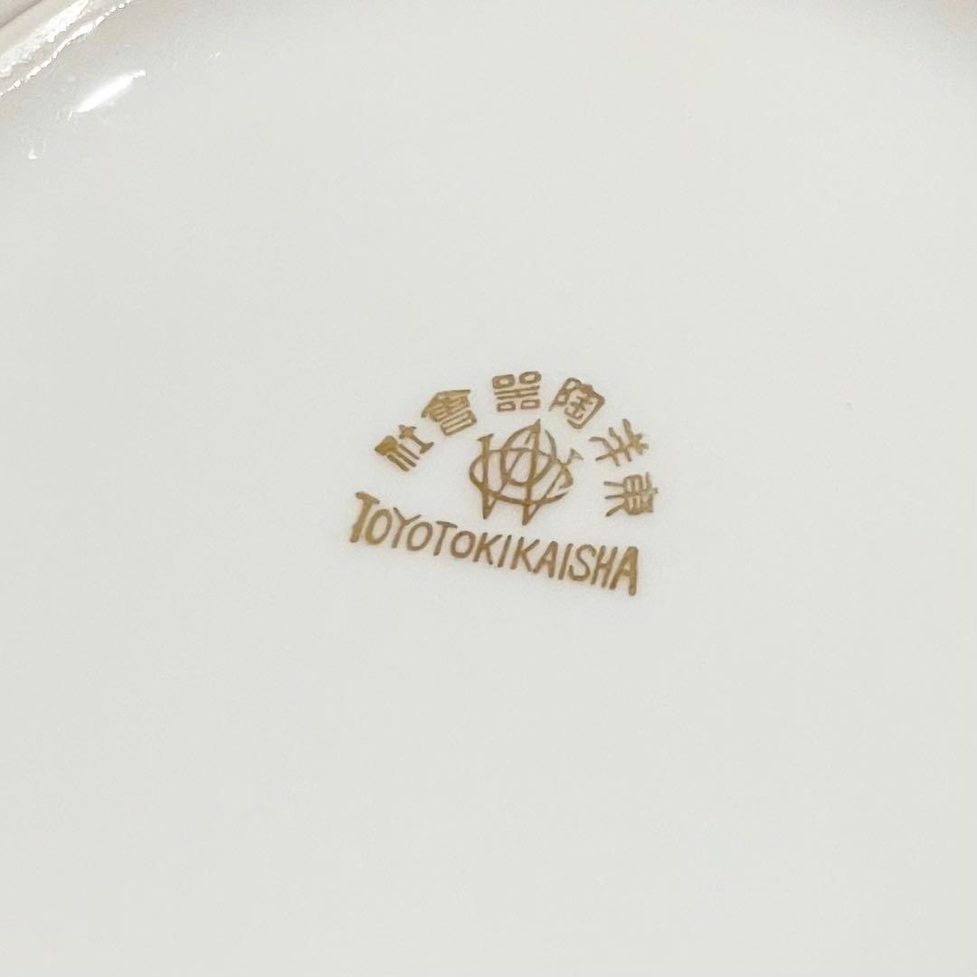 東洋陶器会社　ブルーローズ　大小6枚セット　食器