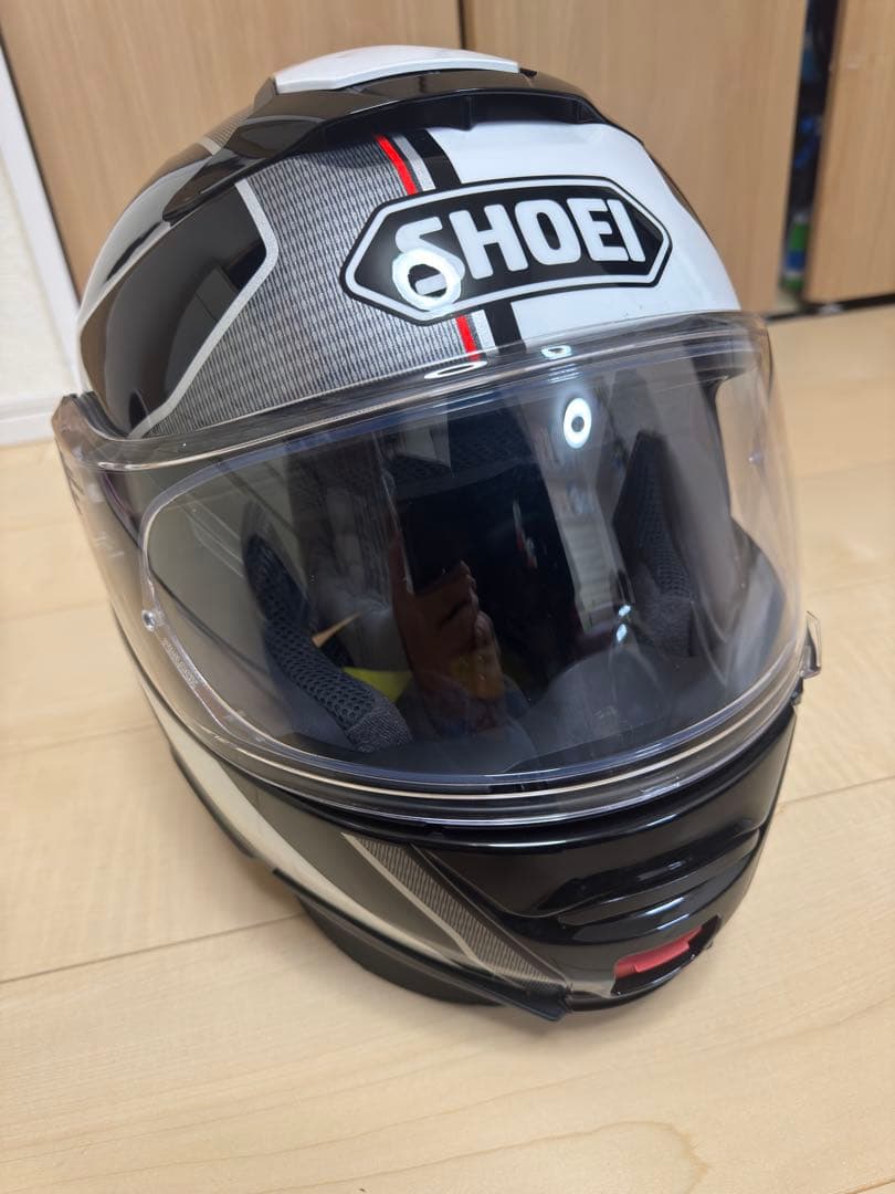 SHOEI ネオテック2 サイズL美品　白黒　値引き中