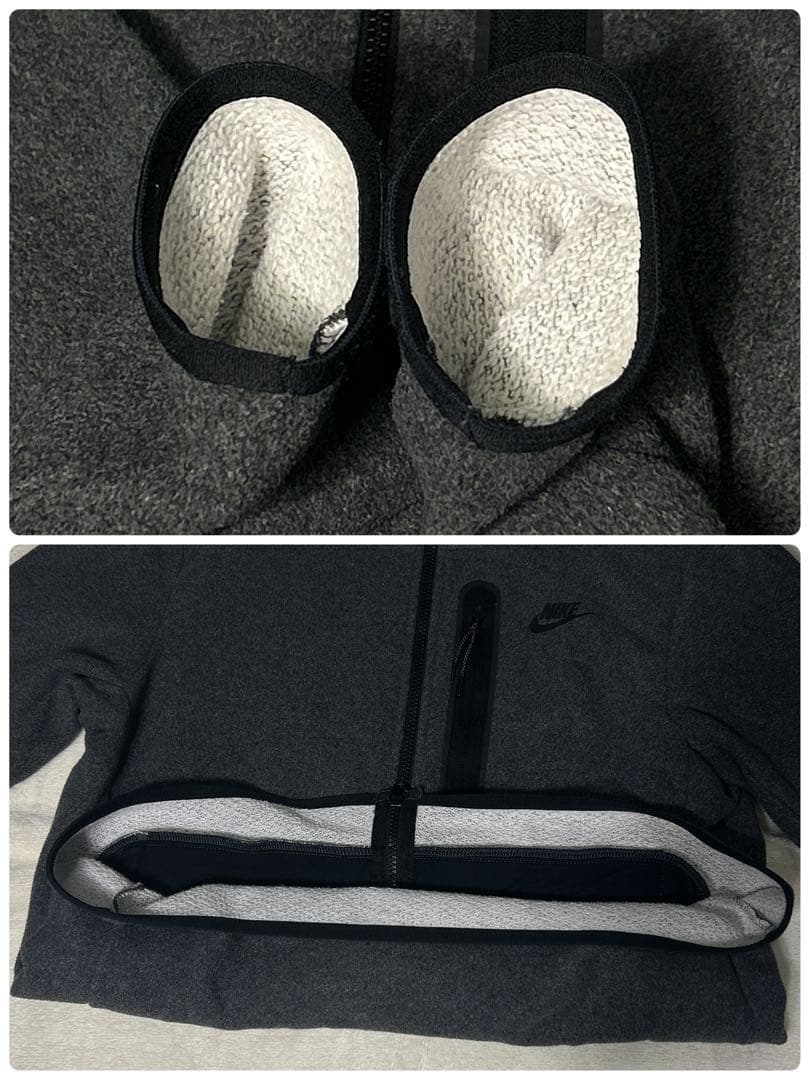 Nike Tech フリース　フルジップ　フーディ&ジョガー　セットアップ上下