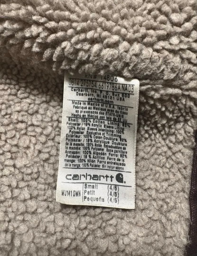 カーハート　アクティブジャケット　Sサイズ　メキシコ製