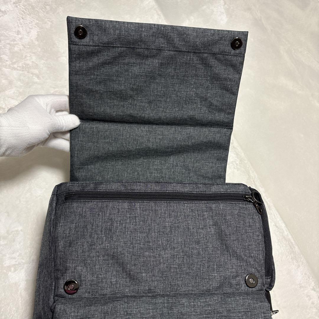 【新品未使用】かわるビジネスリュック　2Way　グレー