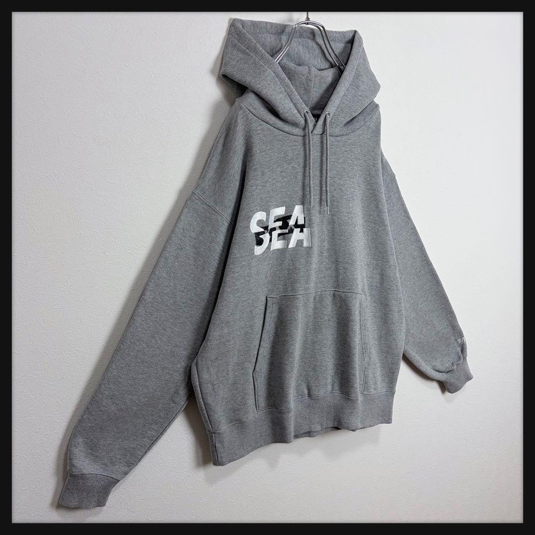 【限定コラボ】ウィンダンシー★ゴッドセレクション 両面刺繍ロゴパーカー 人気L