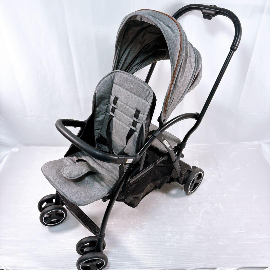 【美品】KATOJI カトージ 2シーター 2人乗りベビーカー 2seater