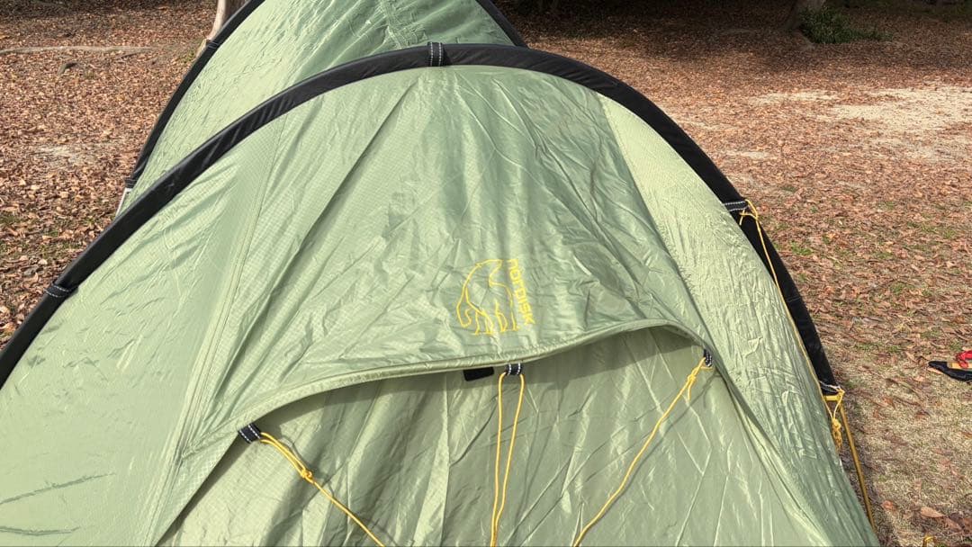 ノルディスク　オップランド 3PU テント　キャンプ　３人用