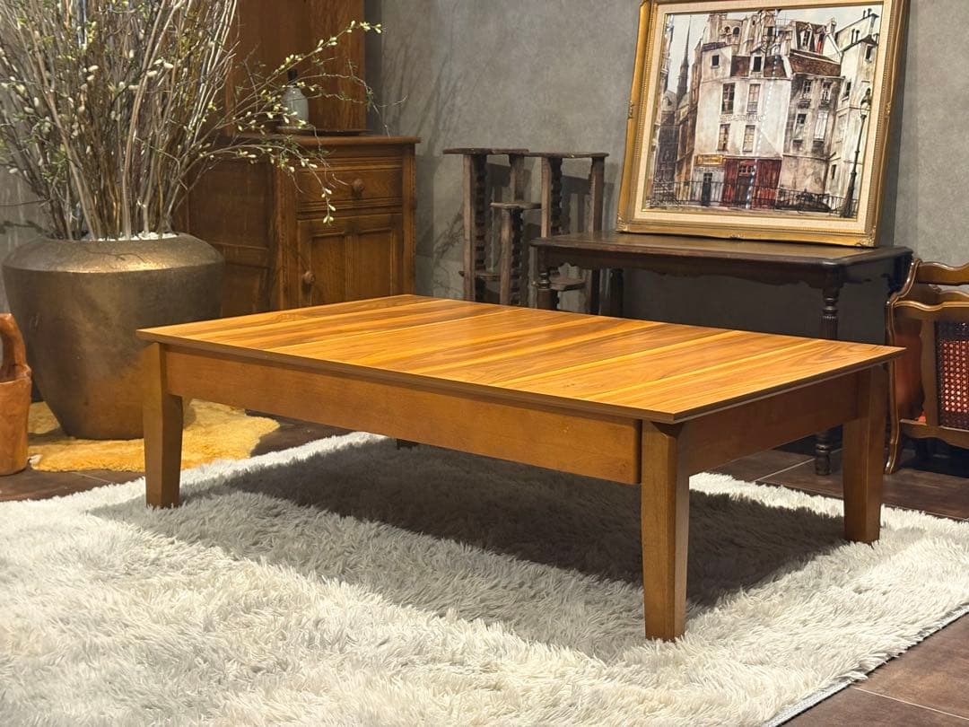 希少　ローテーブル　センターテーブル　エクステンションテーブル　ビンテージ　IR