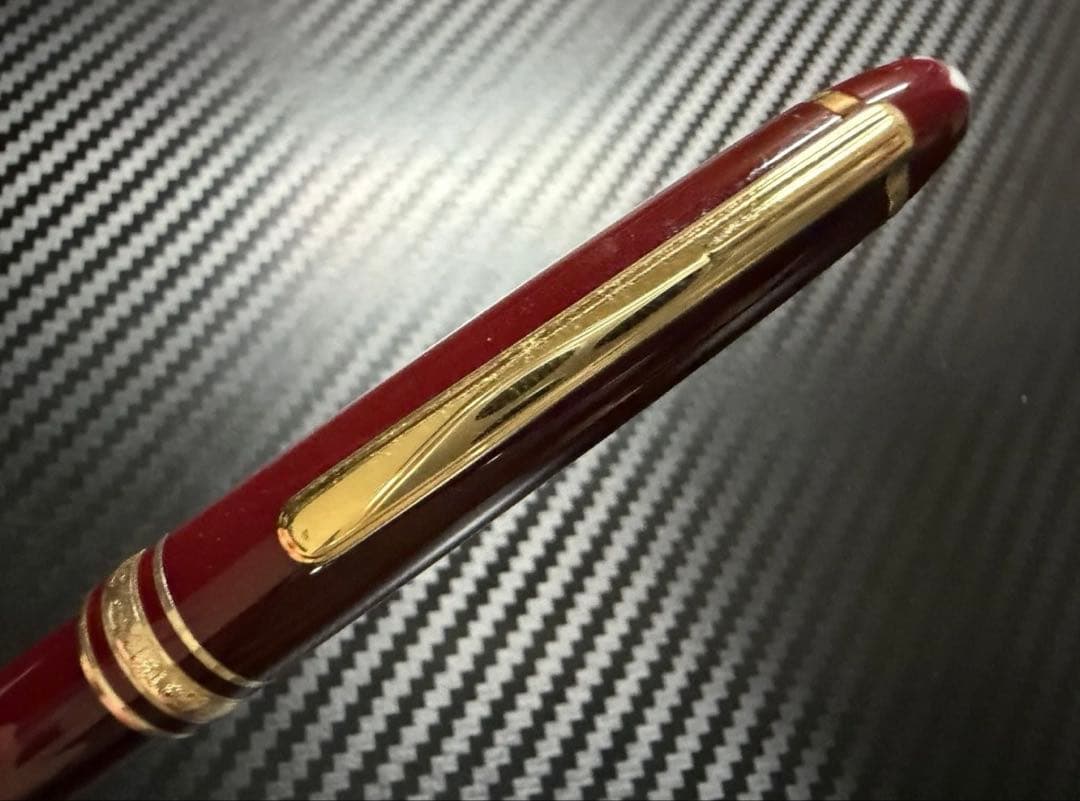 モンブラン マイスターシュテュック 144 ボルドー 中白 M 中字 万年筆