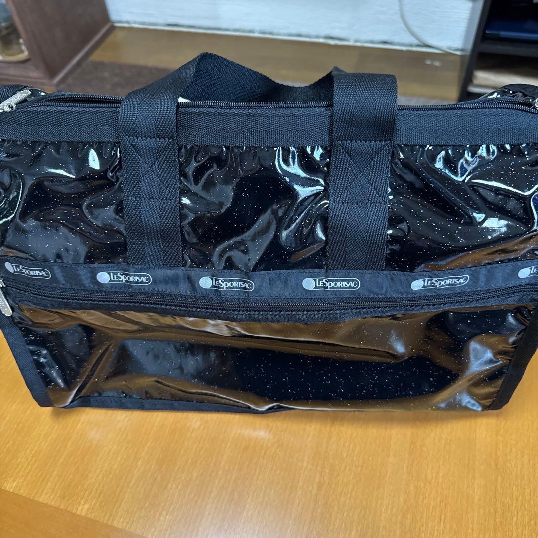 LeSportsac ボストンバッグ ブラック 中型