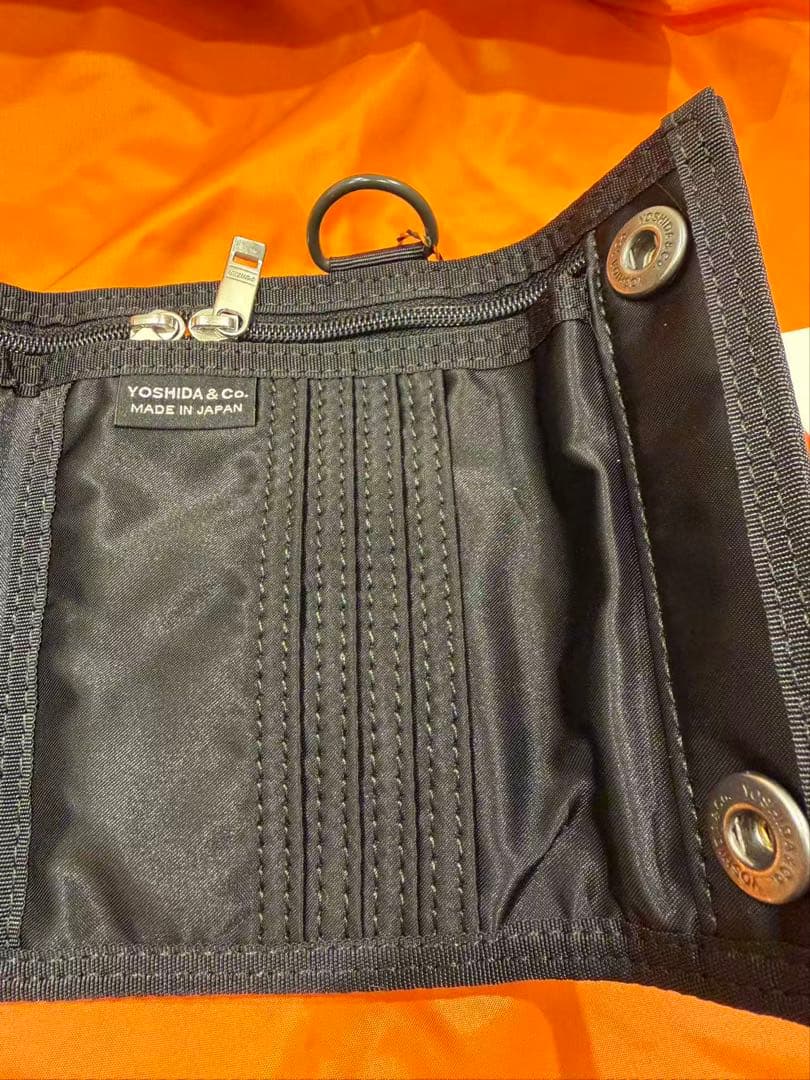 PORTER/タンカー/財布/吉田カバン/ウォレット/MA-1/ブラック/未使用